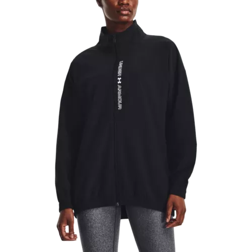 Női dzseki Under Armour Woven FZ Oversized Jacket