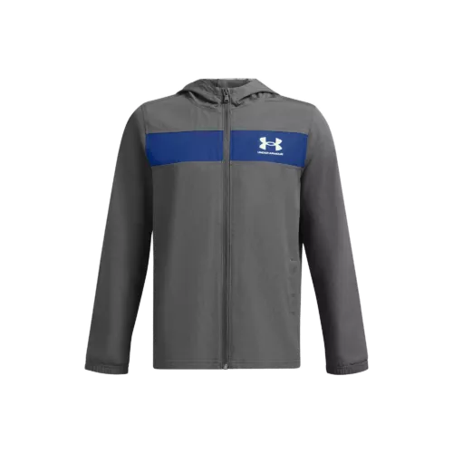 Fiú dzseki Under Armour UA Sportstyle Windbreaker-GRY