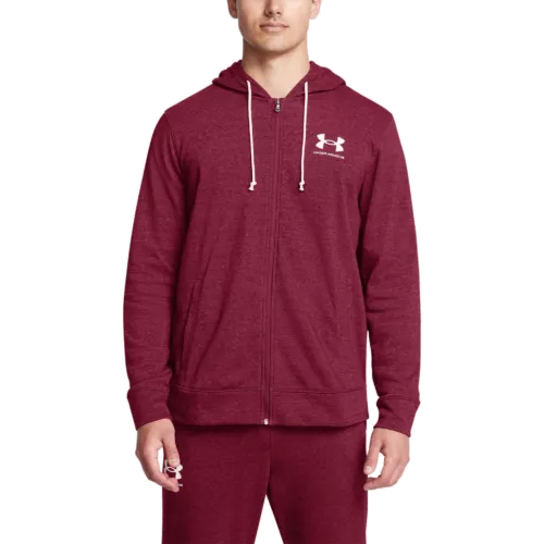 Férfi felső Under Armour UA Rival Terry LC FZ-RED