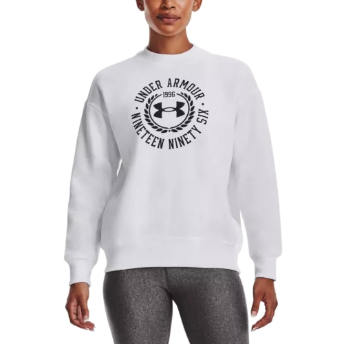 Női felső Under Armour Rival Fleece Crest Grp Crew