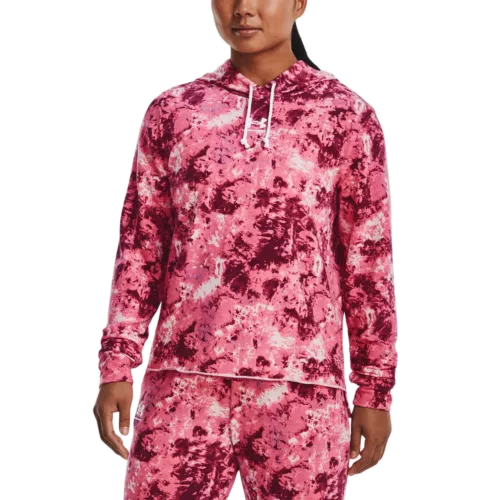 Női felső Under Armour Rival Terry Print Hoodie