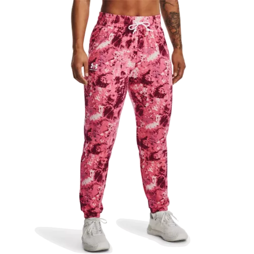 Női melegítők Under Armour Rival Terry Print Jogger