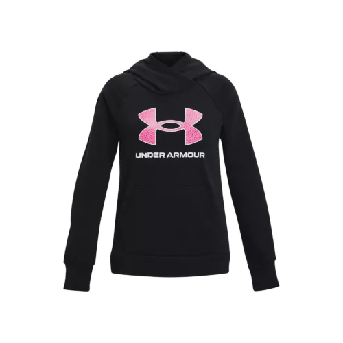 Lány felső Under Armour Rival Fleece BL Hoodie