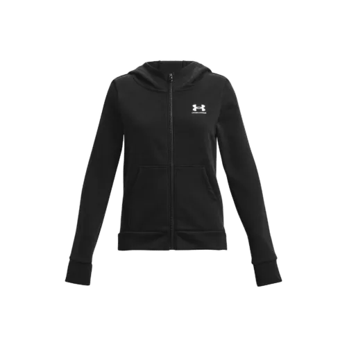 Lány felső Under Armour Rival Fleece LU FZ Hoodie