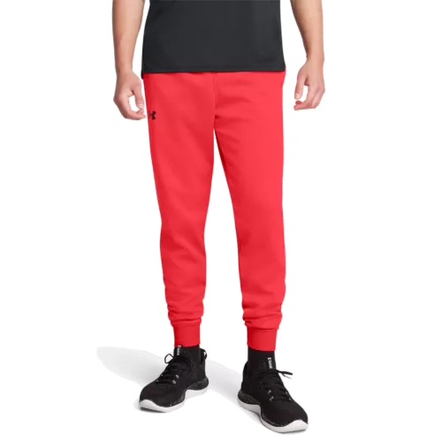 Férfi melegítők Under Armour UA Armour Fleece Joggers-RED