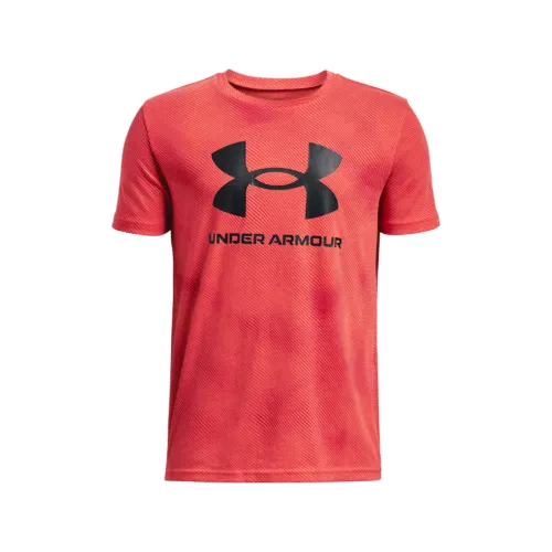 Fiú póló Under Armour UA SPORSTYLE LOGO AOP SS