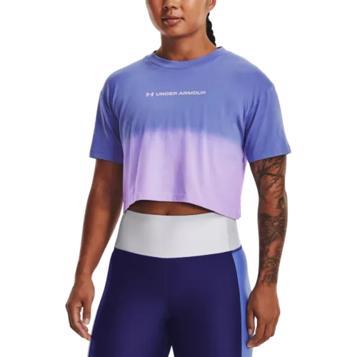 Női póló Under Armour UA DIP DYE CROP SS