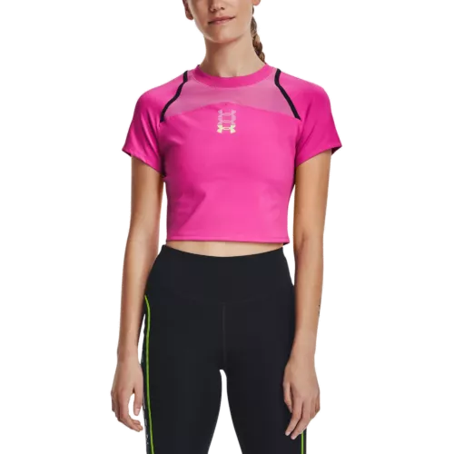 Női póló Under Armour UA Run Anywhere Crop SS