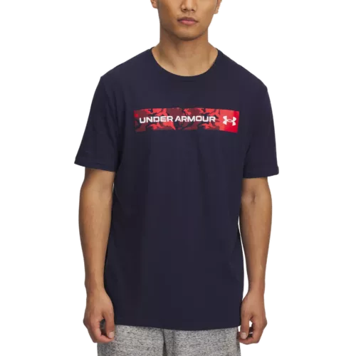 Férfi póló Under Armour UA CAMO CHEST STRIPE SS