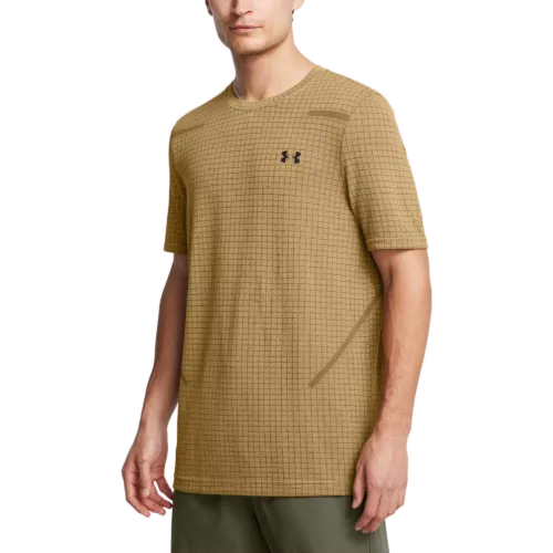 Férfi póló Under Armour Vanish Seamless Grid SS-BRN