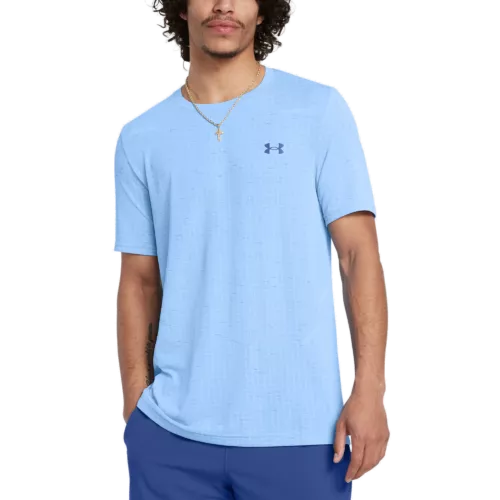 Férfi póló Under Armour Vanish Seamless Grid SS-BLU