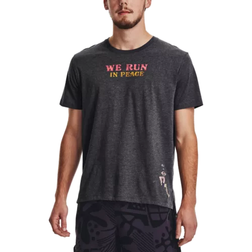 Férfi póló Under Armour UA WE RUN IN PEACE SS