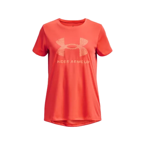 Lány póló Under Armour Tech Solid Print Fill BL SSC