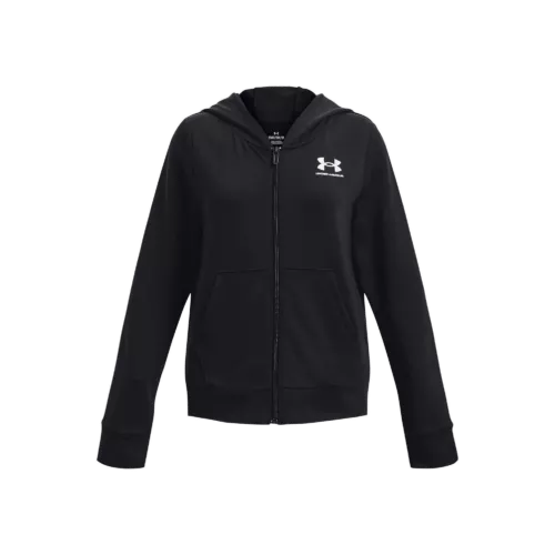 Lány felső Under Armour UA Rival Terry FZ Hoodie