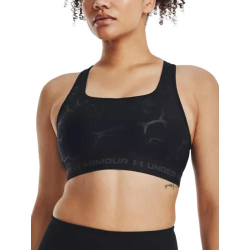 Női melltartó Under Armour UA Crossback Mid Emboss