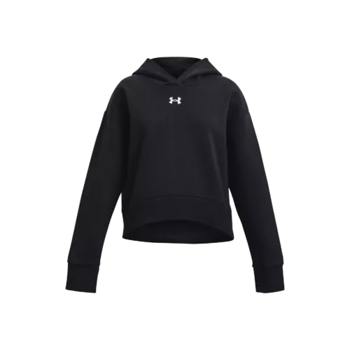 Lány felső Under Armour UA Rival Fleece Crop Hoodie