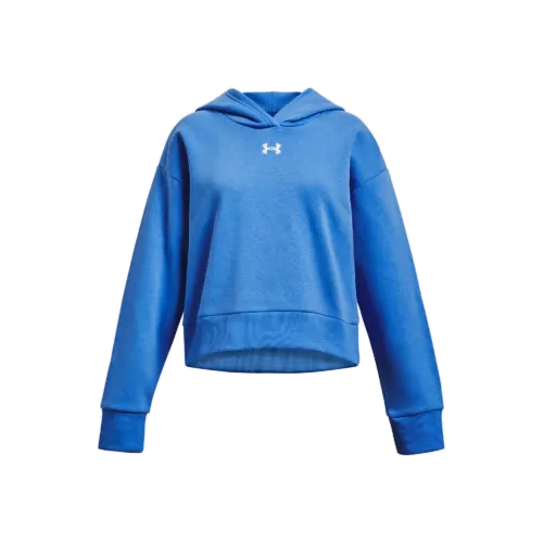 Lány felső Under Armour UA Rival Fleece Crop Hoodie