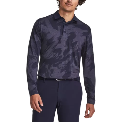 Férfi póló Under Armour UA Playoff Jacquard LS Polo