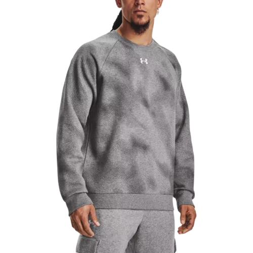 Férfi felső Under Armour UA Rival Fleece Printed Crew