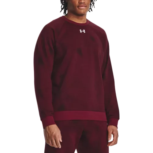 Férfi felső Under Armour UA Rival Fleece Printed Crew