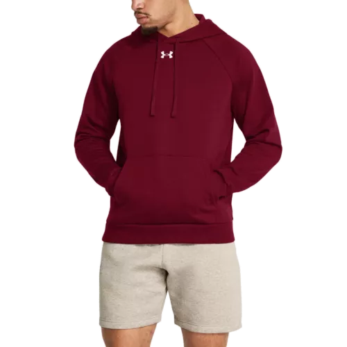 Férfi felső Under Armour UA Rival Fleece Hoodie-RED