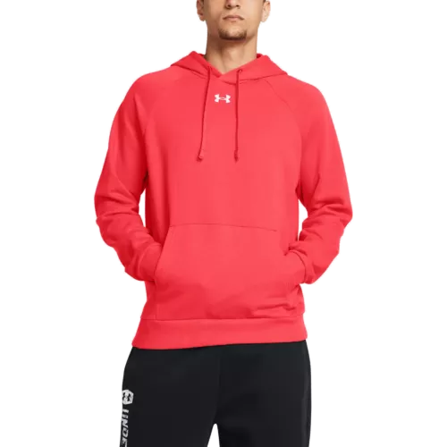 Férfi felső Under Armour UA Rival Fleece Hoodie-RED