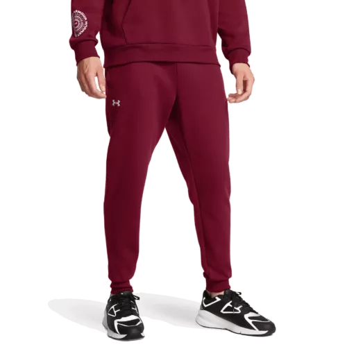 Férfi melegítők Under Armour UA Rival Fleece Joggers-RED