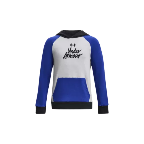 Fiú felső Under Armour UA Rival Fleece Script CB HD