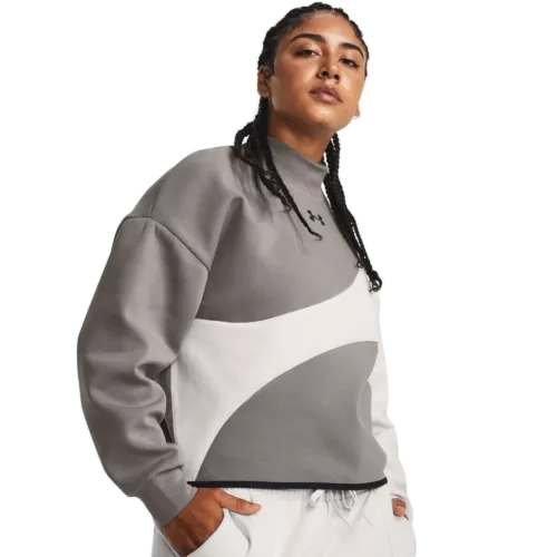 Női felső Under Armour Unstoppable Flc Crop Crew