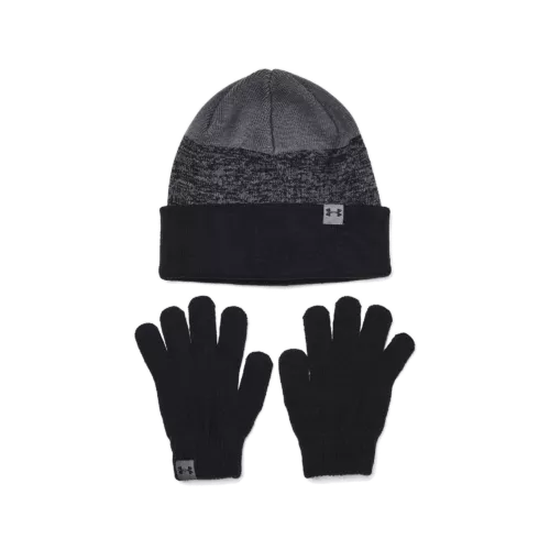 Fiú sapka Under Armour B's Beanie & Glove Combo