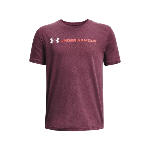 Fiú póló Under Armour UA B LOGO WORDMARK SS