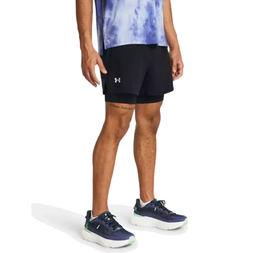 Férfi rövidnadrágok Under Armour UA LAUNCH 5'' 2-IN-1 SHORTS