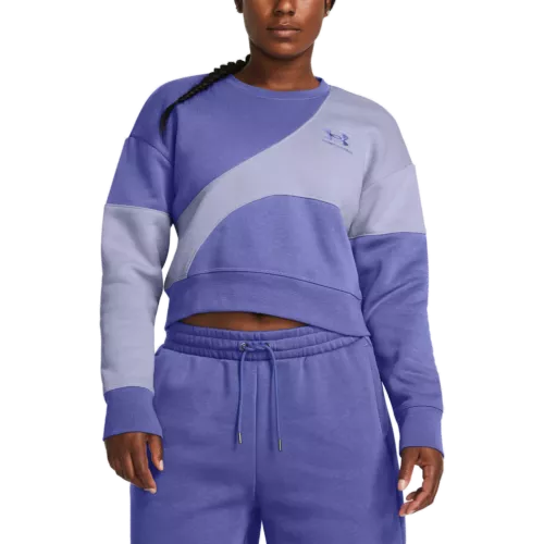 Női felső Under Armour Essential Fleece Crop Crew