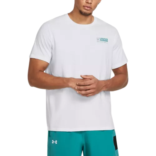 Férfi póló Under Armour UA Bball Logo Court SS