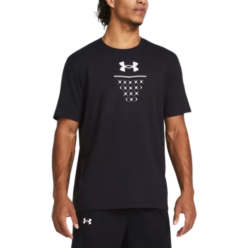 Férfi póló Under Armour UA Bball Net Icon SS