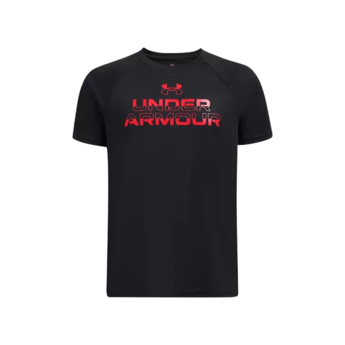 Fiú póló Under Armour UA Tech Split Wordmark SS