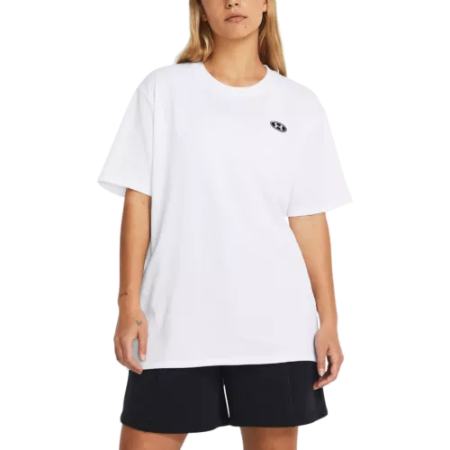 Női póló Under Armour UA HW Embroid Patch BFOS SS