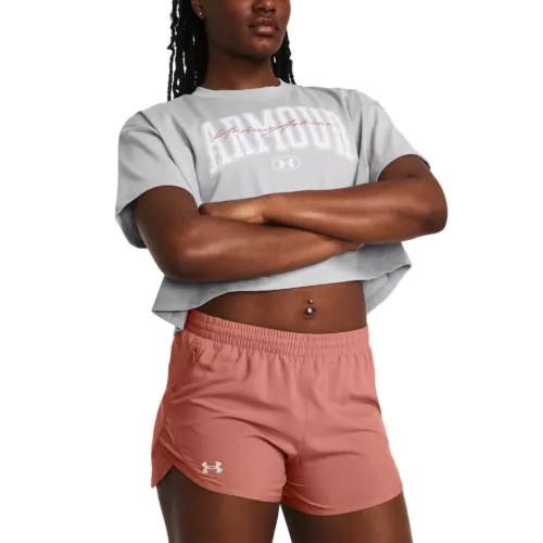 Női póló Under Armour UA HW SCRIPTED WM CROP SS