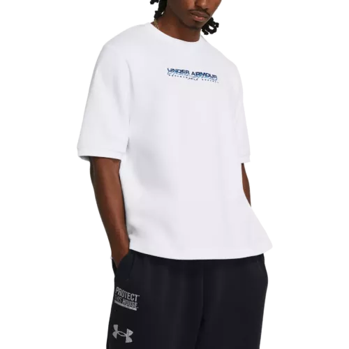 Férfi póló Under Armour UA Essential Flc OS SS Crew
