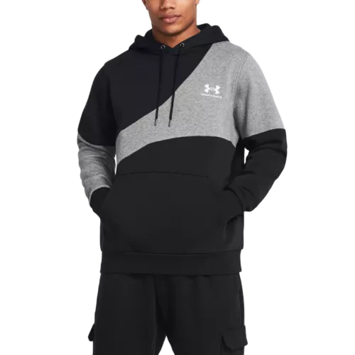 Férfi felső Under Armour UA Essential Flc Blocked HD