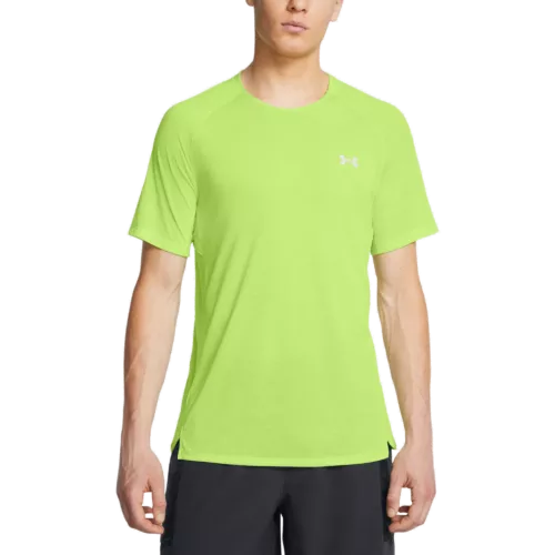 Férfi póló Under Armour UA TRAIL RUN SHORTSLEEVE-GRN