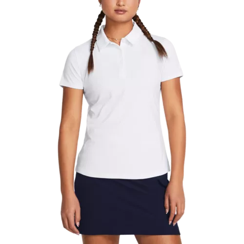 Női póló Under Armour UA Playoff SS Polo-WHT