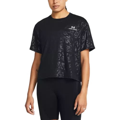 Női póló Under Armour Vanish Energy Emboss Crop SS