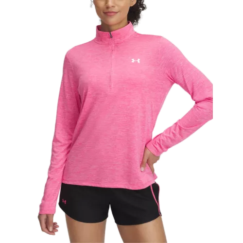 Női póló Under Armour Tech 1/2 Zip- Twist