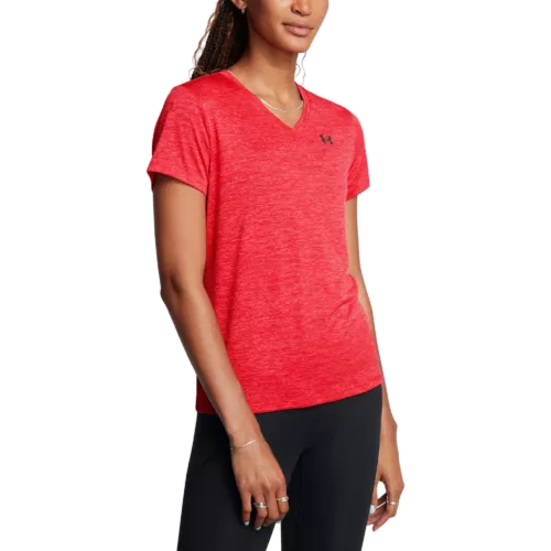 Női póló Under Armour Tech SSV- Twist-RED