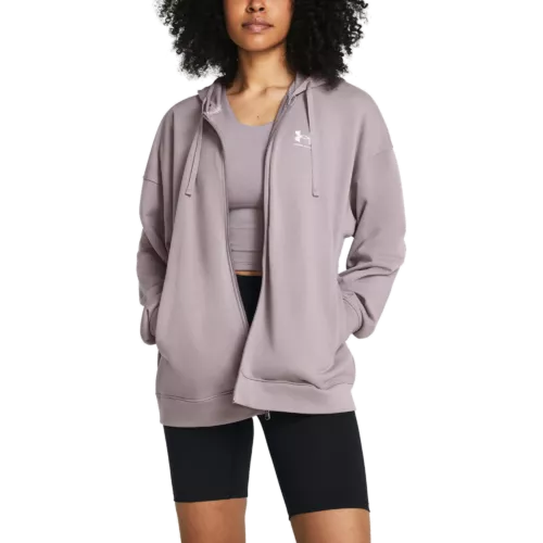Női felső Under Armour UA Rival Terry OS FZ Hooded
