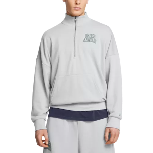 Férfi felső Under Armour UA Icon HWT Terry OS 1/2 Zip