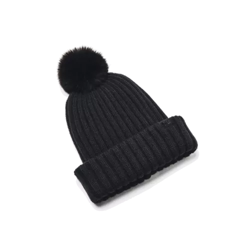 Női sapka Under Armour W Halftime Pom Beanie-BLK