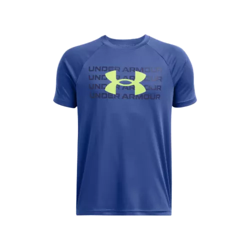 Fiú póló Under Armour UA B TECH WM LOGO SS