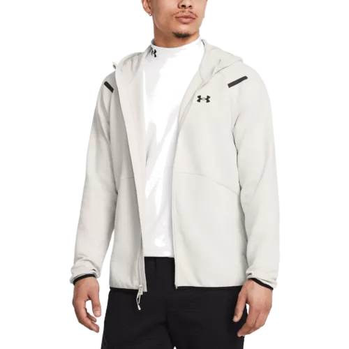 Férfi felső Under Armour UA Unstoppable Flc FZ HD EU-WHT